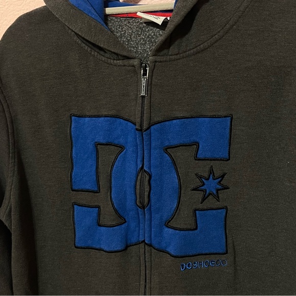 Y2K mcbling broho skater DC shoes hoodie - Picture 2 of 5